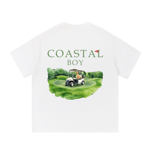 Coastal Golden Golf Tee
