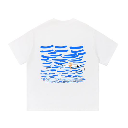 Garcon Cotier Waves Tee