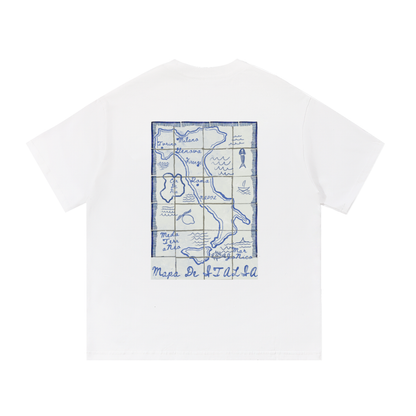 Garcon Cotier Map Tee