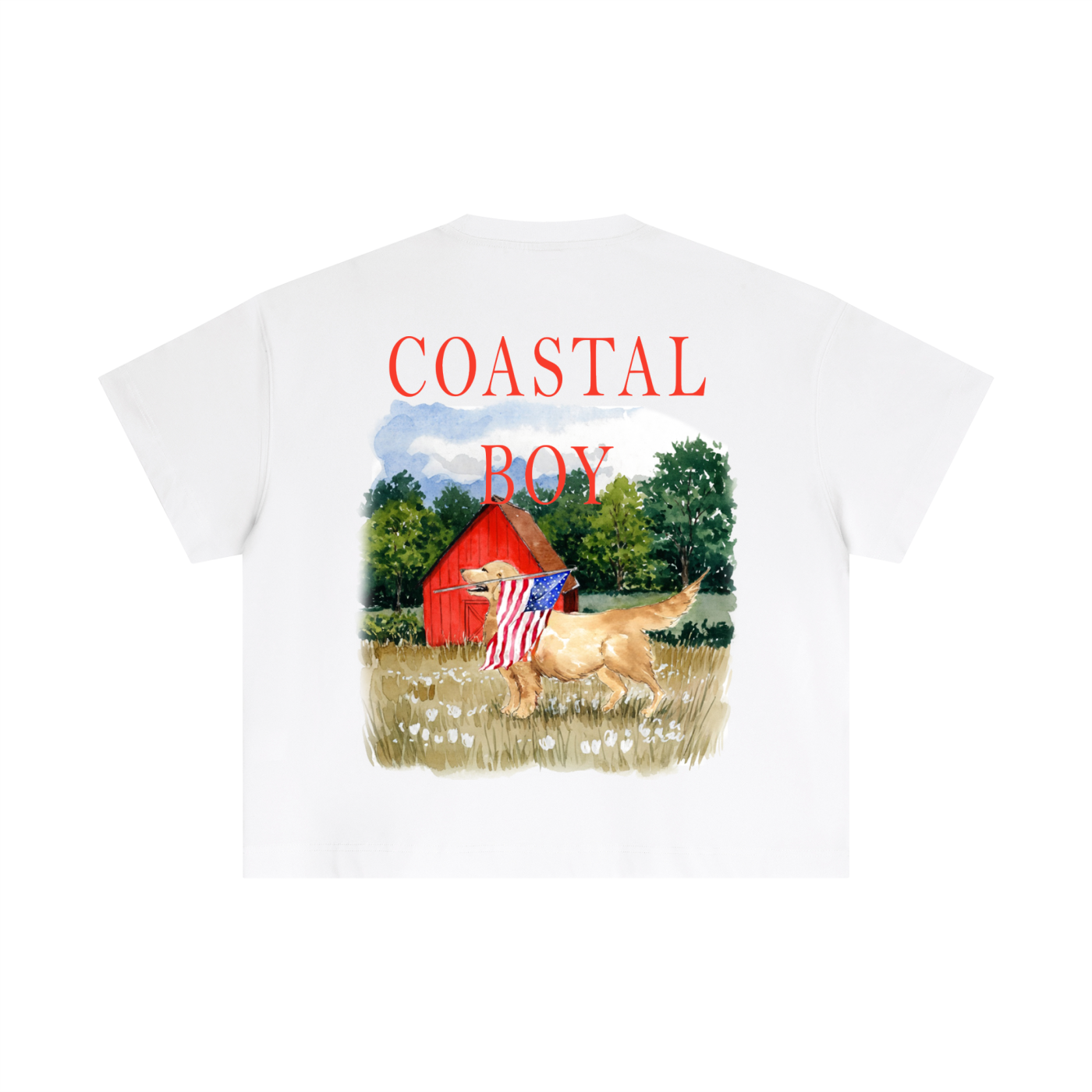 Golden Flag Tee