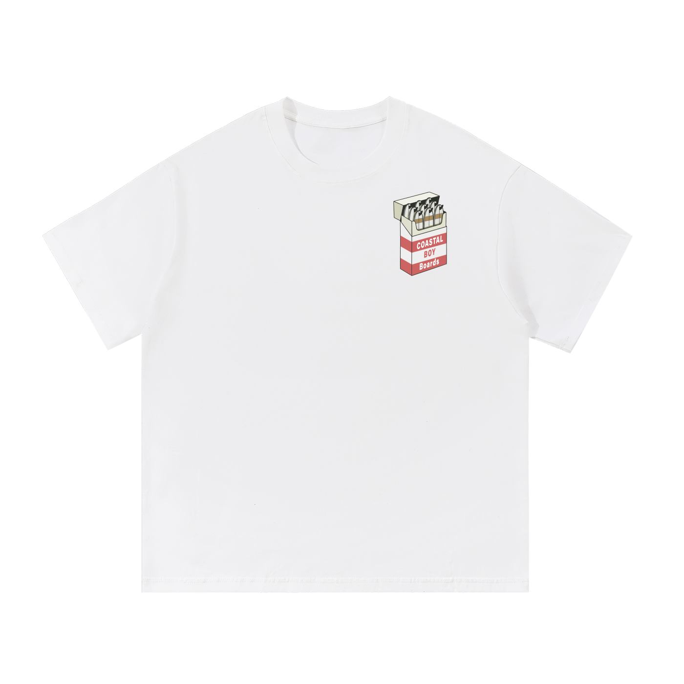 Coastal Smokin Waves Tee