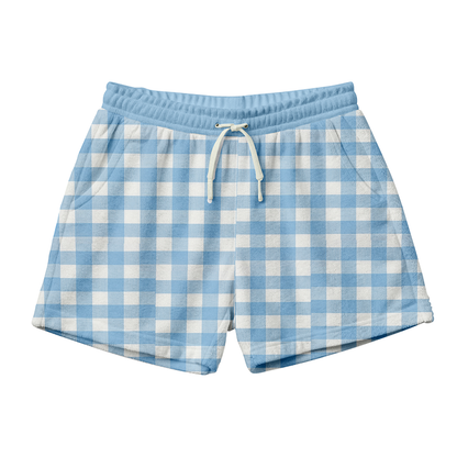 Men's Plaid Boat Shorts